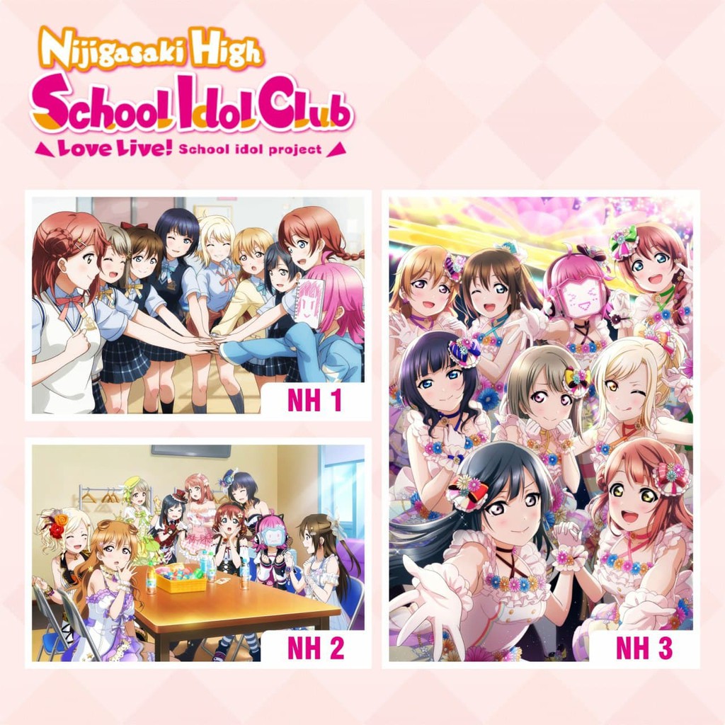 POSTER ANIME LOVE LIVE NIJIGASAKI SCHOOL IDOL CLUB