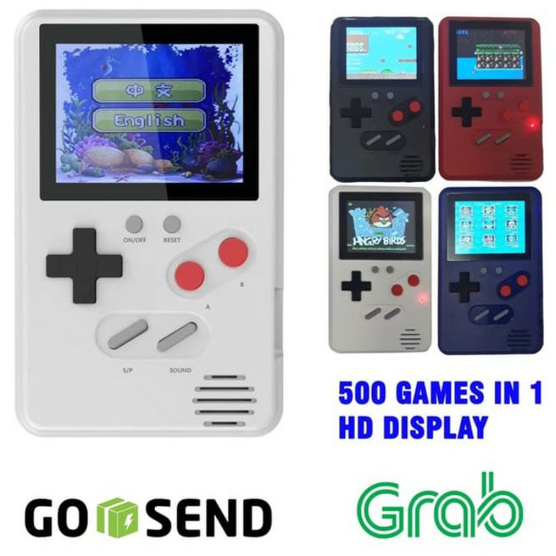 GAMEBOY 500 IN 1 HD DISPLAY / RETRO FC GAME 500 IN 1 