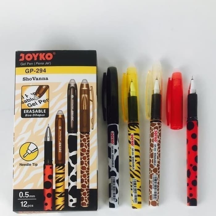 

Erasable Gel Pen Pena Bisa Dihapus Joyko GP-294 Shokyo 1 Box 12 Pcs