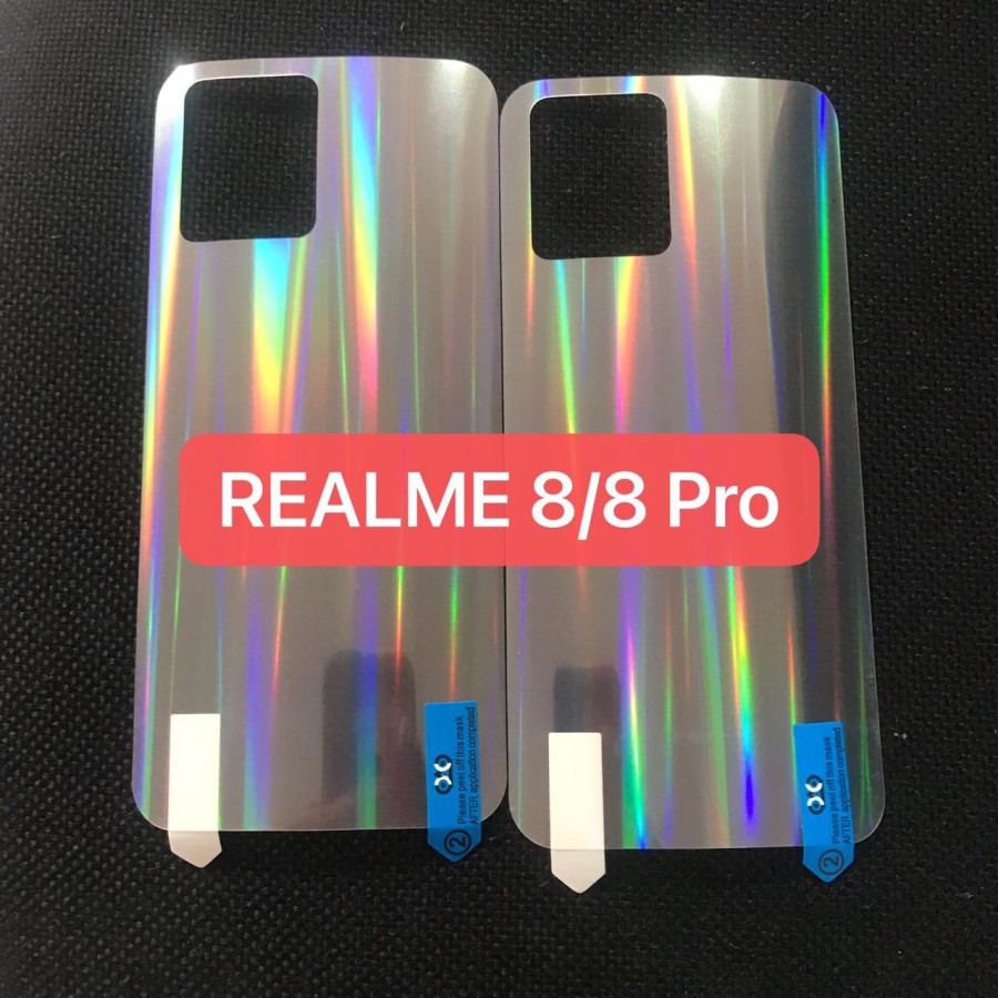 REALME 8 8 PRO 7 7 PRO 7i C17 6 6 PRO 5 5 PRO 5i 5s BACK SKIN AURORA ANTI GORES BELAKANG