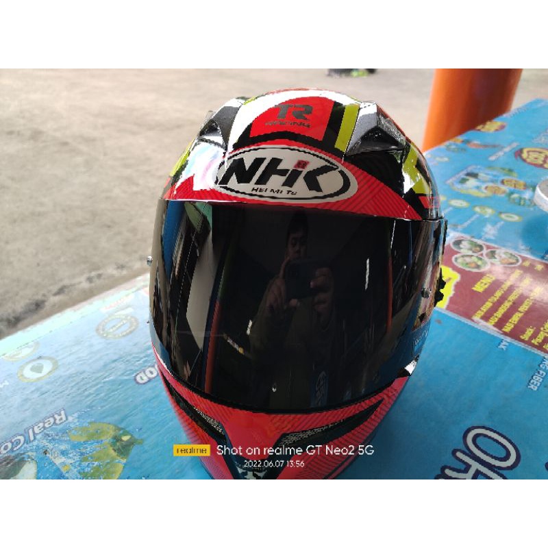 HELM NHK TERMINATOR T PROTON BLACK/ORANGE
