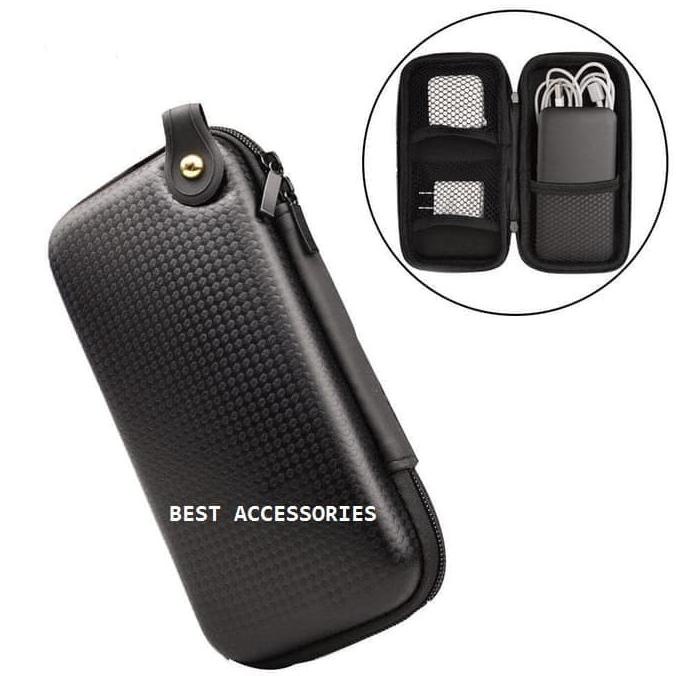 Pouch Travel Bag Organizer Kabel Charger Vape Pod Power Tas Shockproof