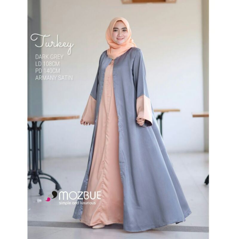 Gamis Turkey abaya | Mozbue