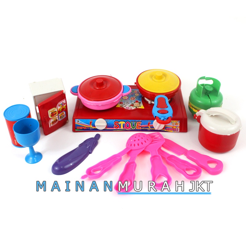 MAINAN ANAK MURAH COOKING SET WJS078 SET MASAK MASAKAN MAINAN ANAK PEREMPUAN MAINAN ALAT MASAK KUMPLIT ISI BANYAK