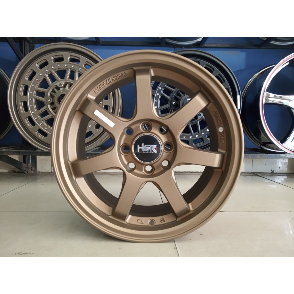Velg Mobil Ring 15 JDM Merk HSR Gayak Untuk Agya Brio Avanza Calya Ignis Swift City