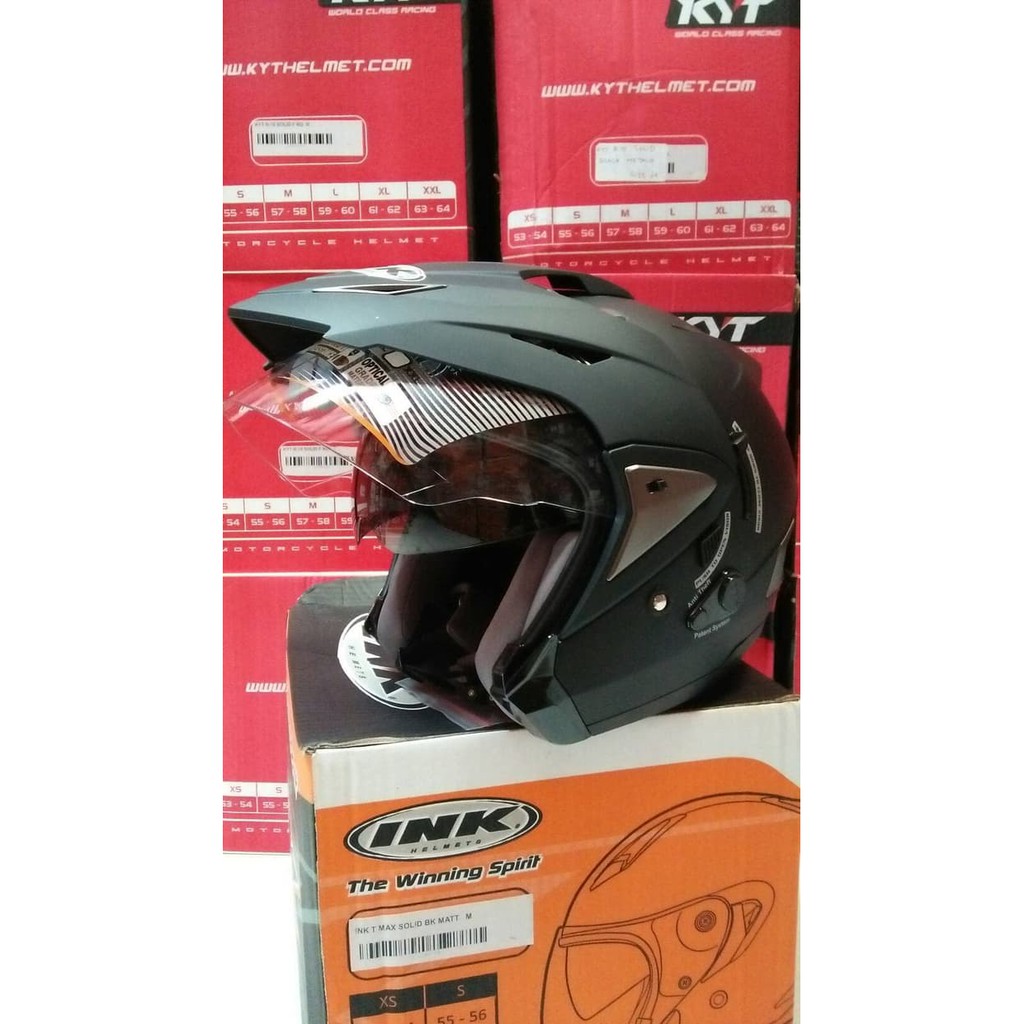 ink t max black doff 2visor