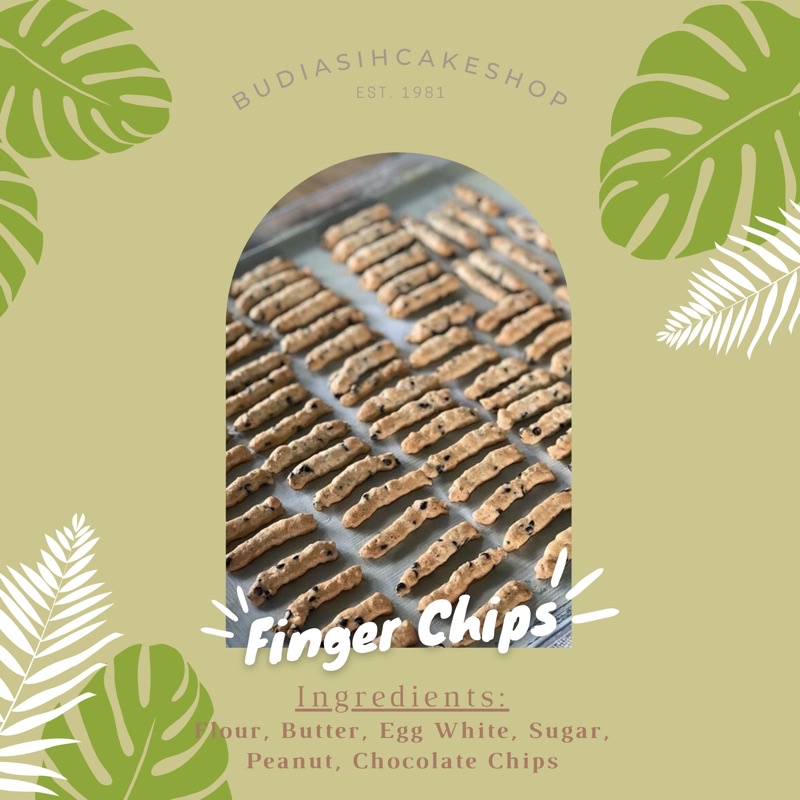 

Kue Kering Finger Chips BudiasihCakeShop