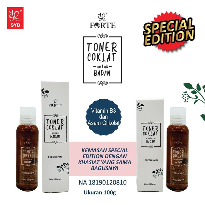 SPECIAL EDITION TONER BADAN COKLAT BY SYB FORTE