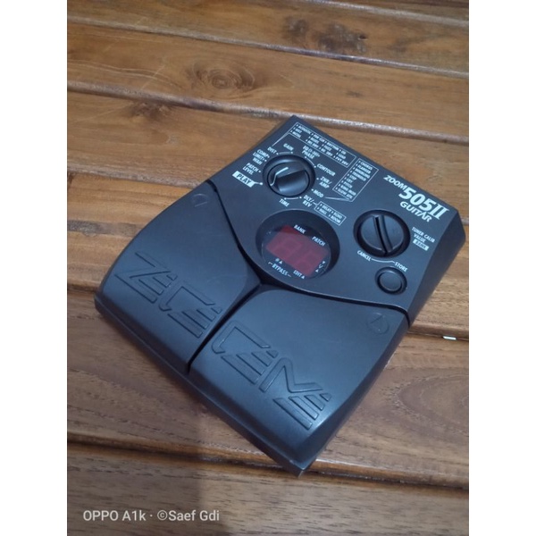 Efek Gitar Zoom 505ii Japan