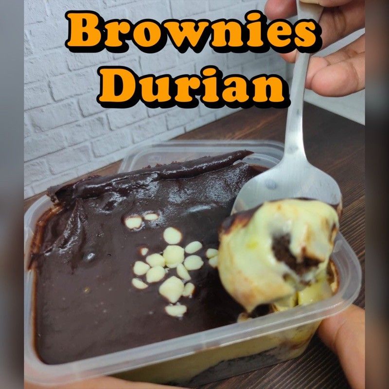 

Brownis durian & brownis alpukat