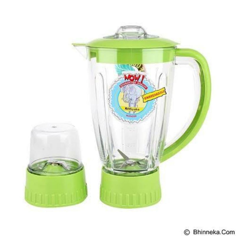 Miyako BL 151 PF/AP . Blender Plastik 2 Gelas 1.5 Ltr .Baru&amp;Bergaransi