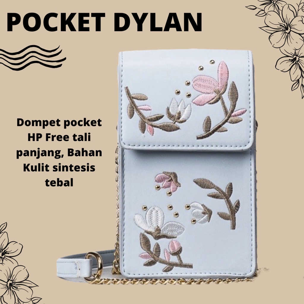 BIG SALE!! TAS POCKET DYLAN - POCKET BAG TAS SELEMPANG WANITA IMPORT MURAH