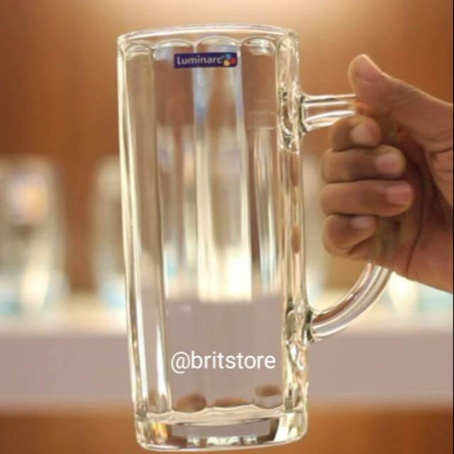Gelas Luminarc Minden 63cl 2618/ Luminarc Beer Glass/ Luminarc Beer Mug 630ml/ Gelas Bir Besar