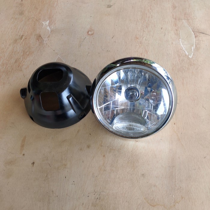 reflektor lampu depan set vixion old original
