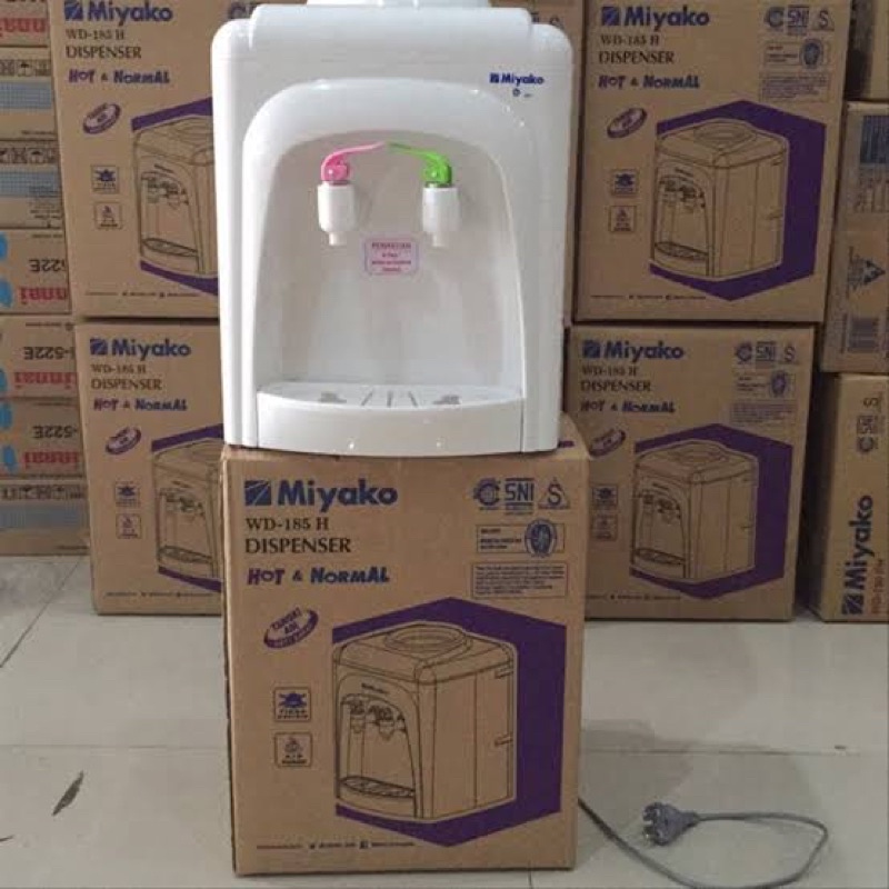 JAMIN MURAH Dispenser Miyako WD-185 H mini PANAS NORMAL