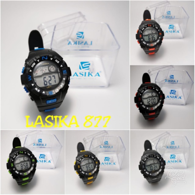 Jam Tangan Original Sporty Water Resistent Merk Lasika