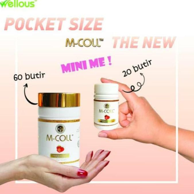 ♛ READY VITAMIN DAN SUPLEMEN♛ M-COLL COLLAGEN | COLLAGEN PARA ARTIS 20 BUTIR ORIGINAL PROMO