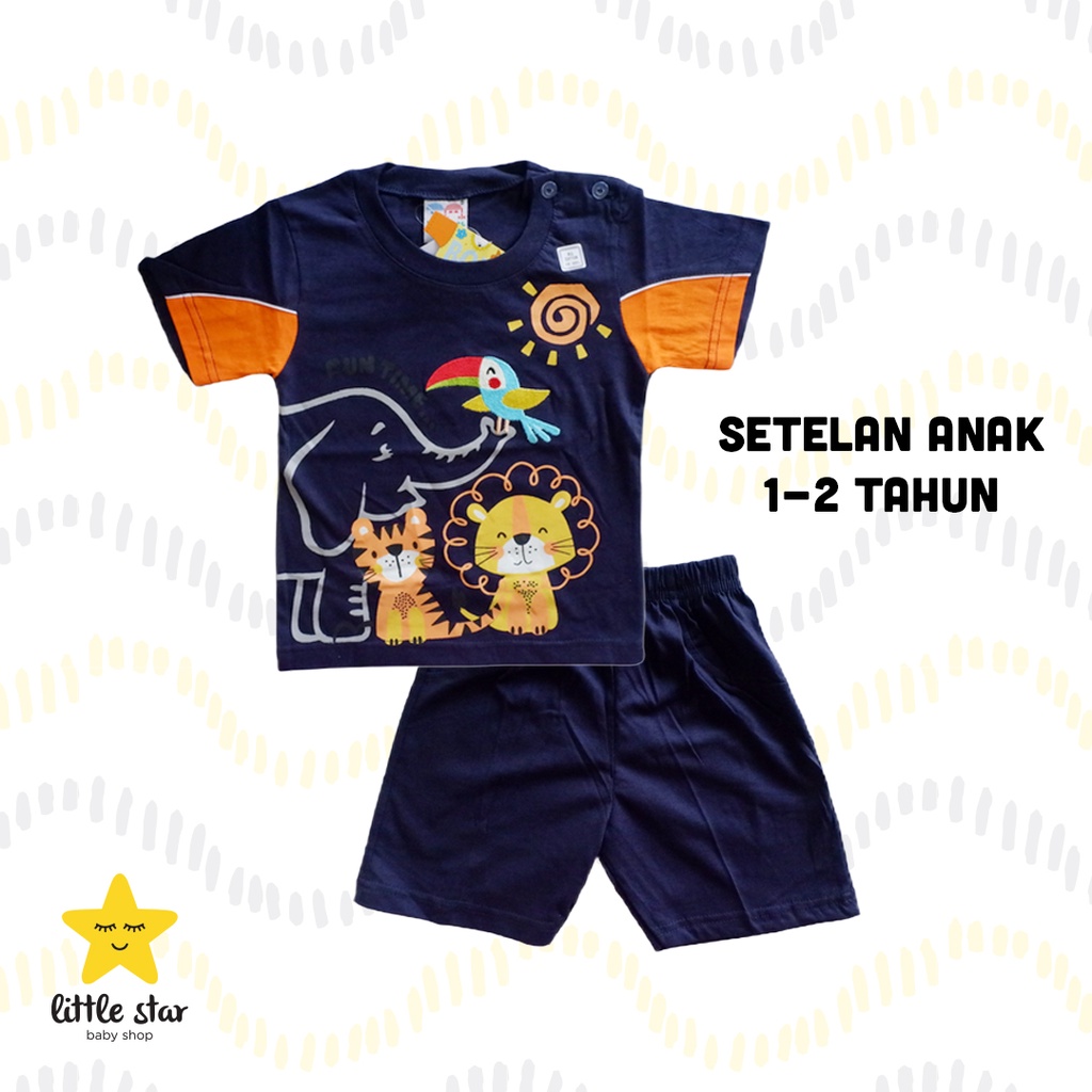 Boy &amp; Girl Setelan Anak Cowok | Set Baju Anak Cowok