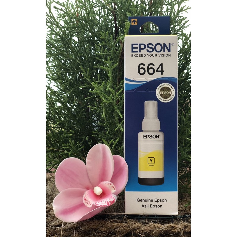 Tinta Epson Original 664 series-Yellow