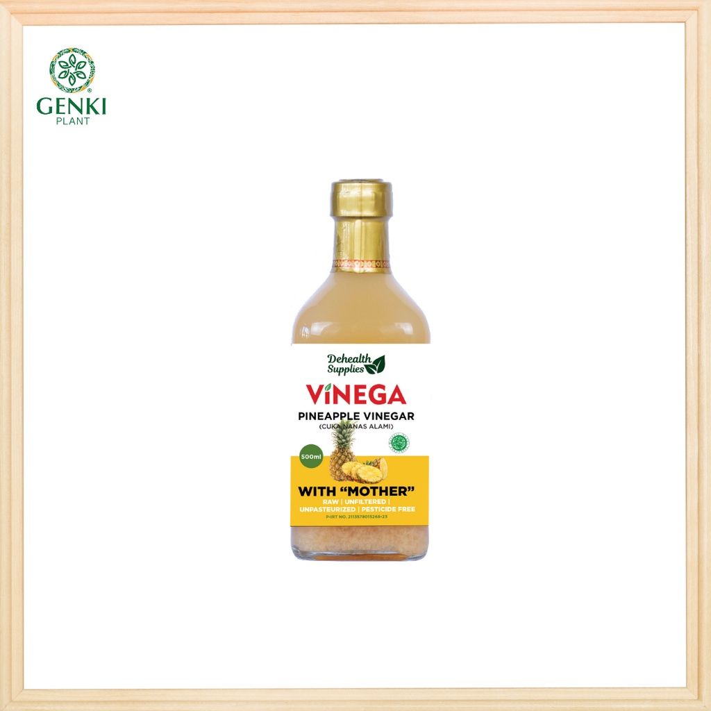 

Finega Pineapple Vinegar (Cuka Nanas) - 500 ml