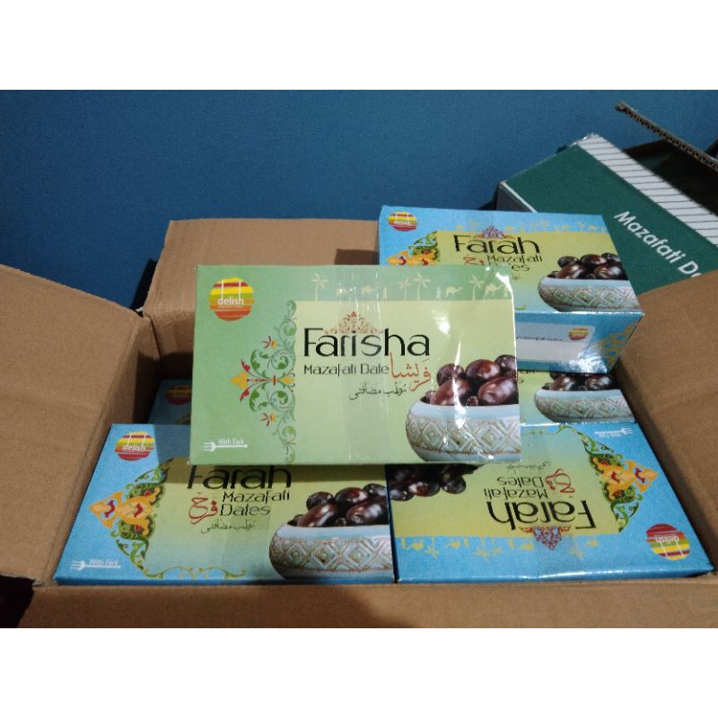 

Kurma Anggur Muzafati dates Farisha dan Farah