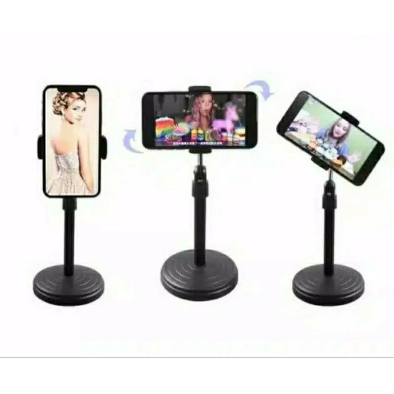 PHONE AND TABLET HOLDER L8 MULTIFUNGSI BLACK