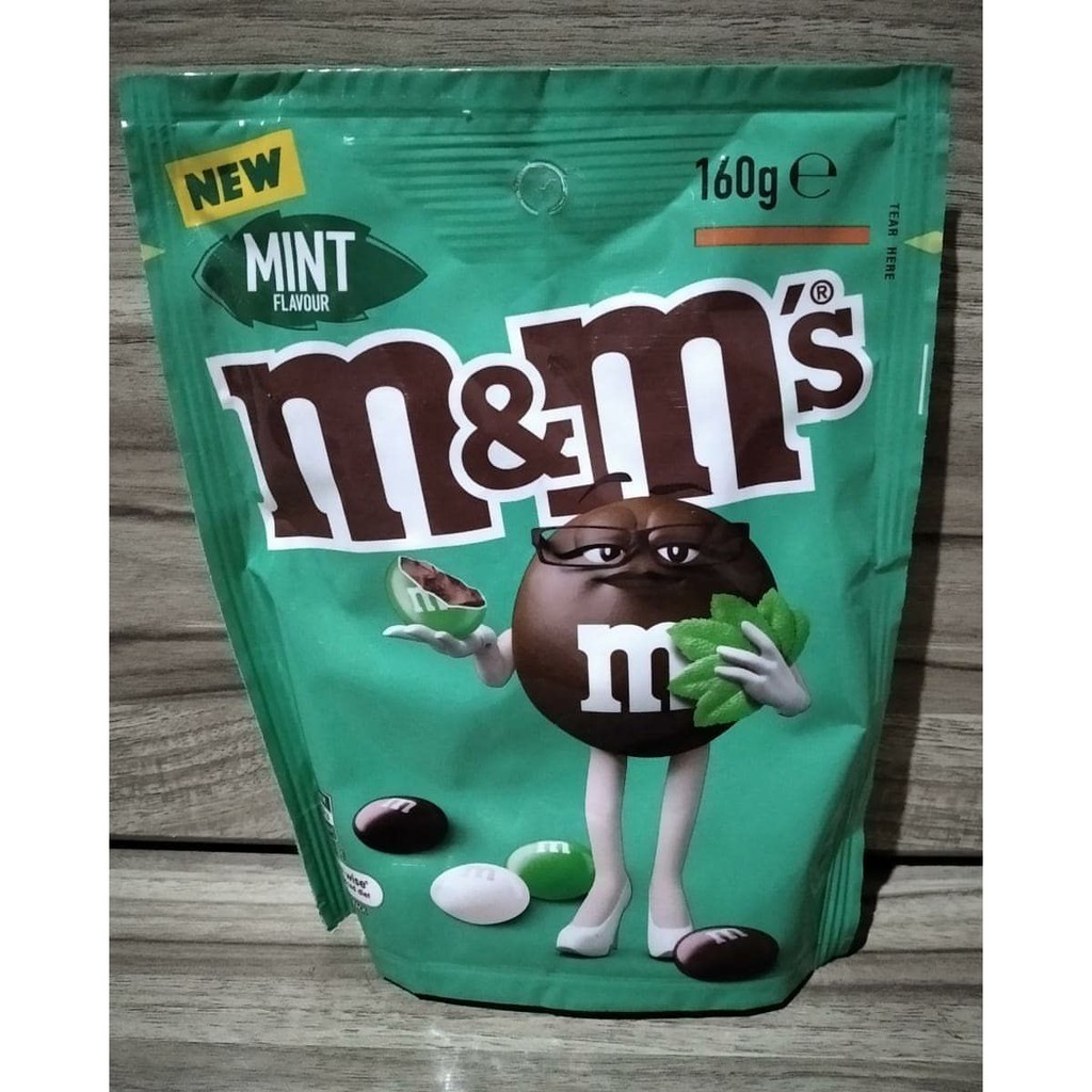 Jual M&M's Dark Chocolate Mint Shopee Indonesia