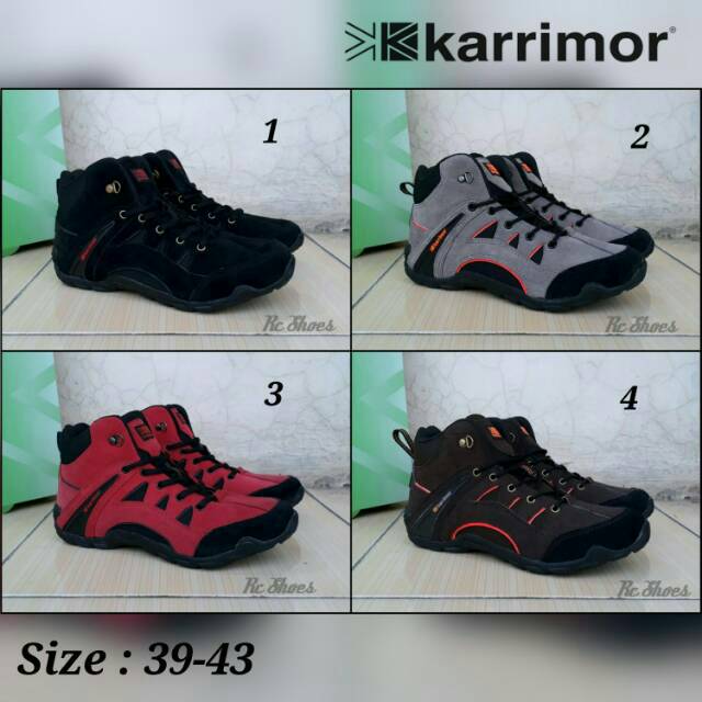 Sepatu gunung karimor - Sepatu boots pria - Sepatu gunung karrimor - Sepatu karimor