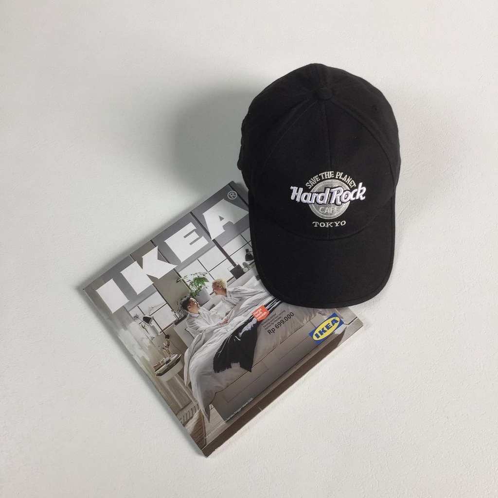 Hard Rock Cafe Tokyo Caps / Topi / Hitam