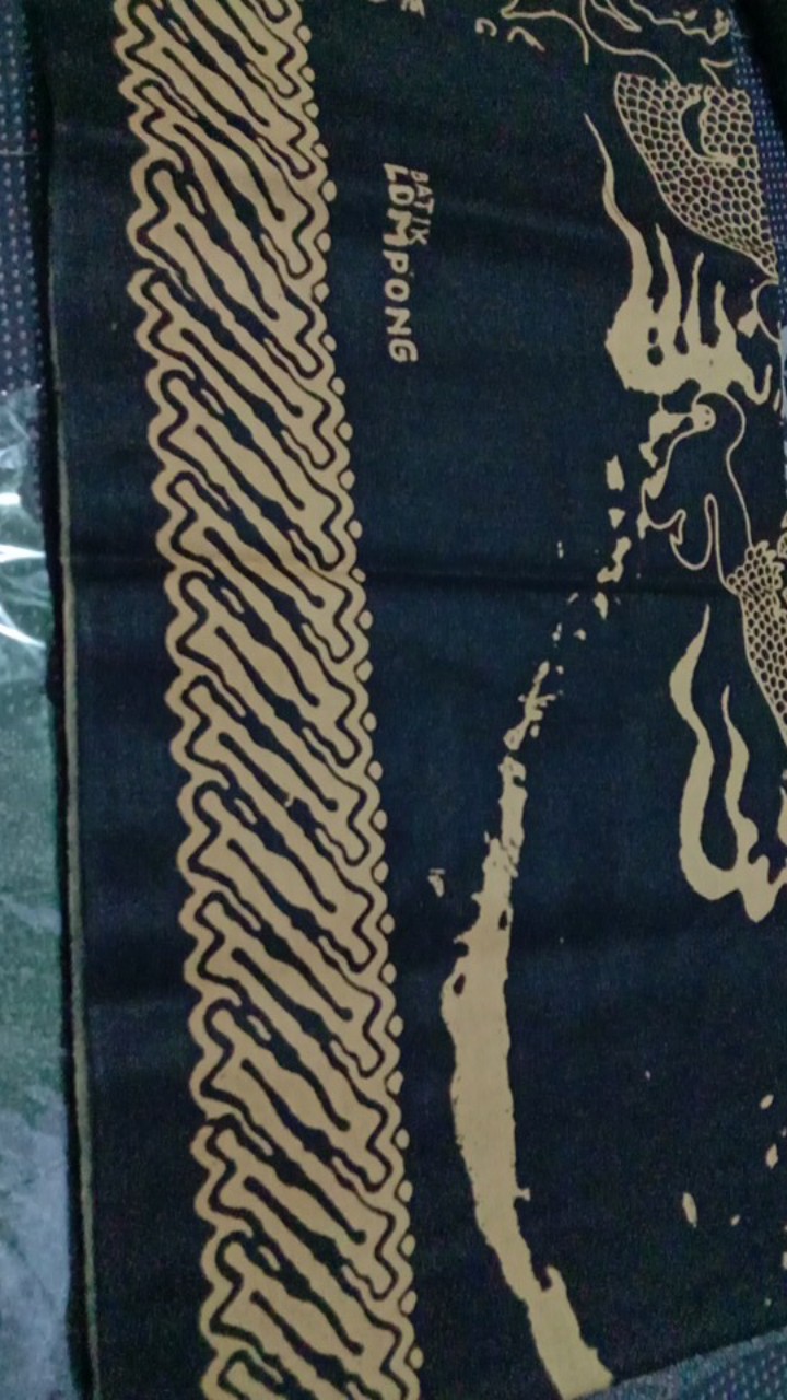 (cod) Sarung Batik Pekalongan Wayang Gunungan Etnik Asmat