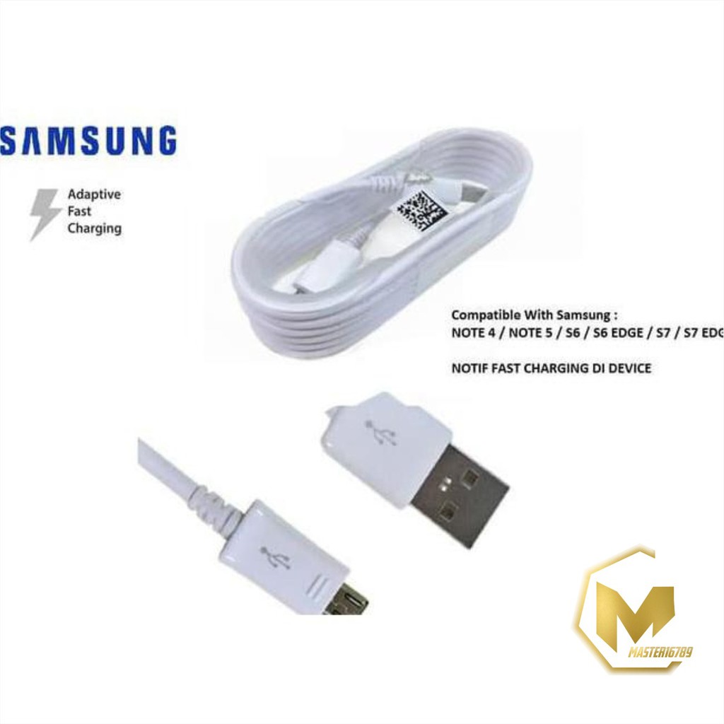 Kabel cable data Samsung NOTE 4 5 S7edge J2prime J7pro grandprime original Fast Micro 1.5meter MA154