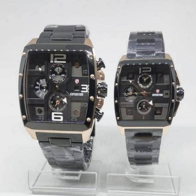 Jam tangan expedition couple E-6636