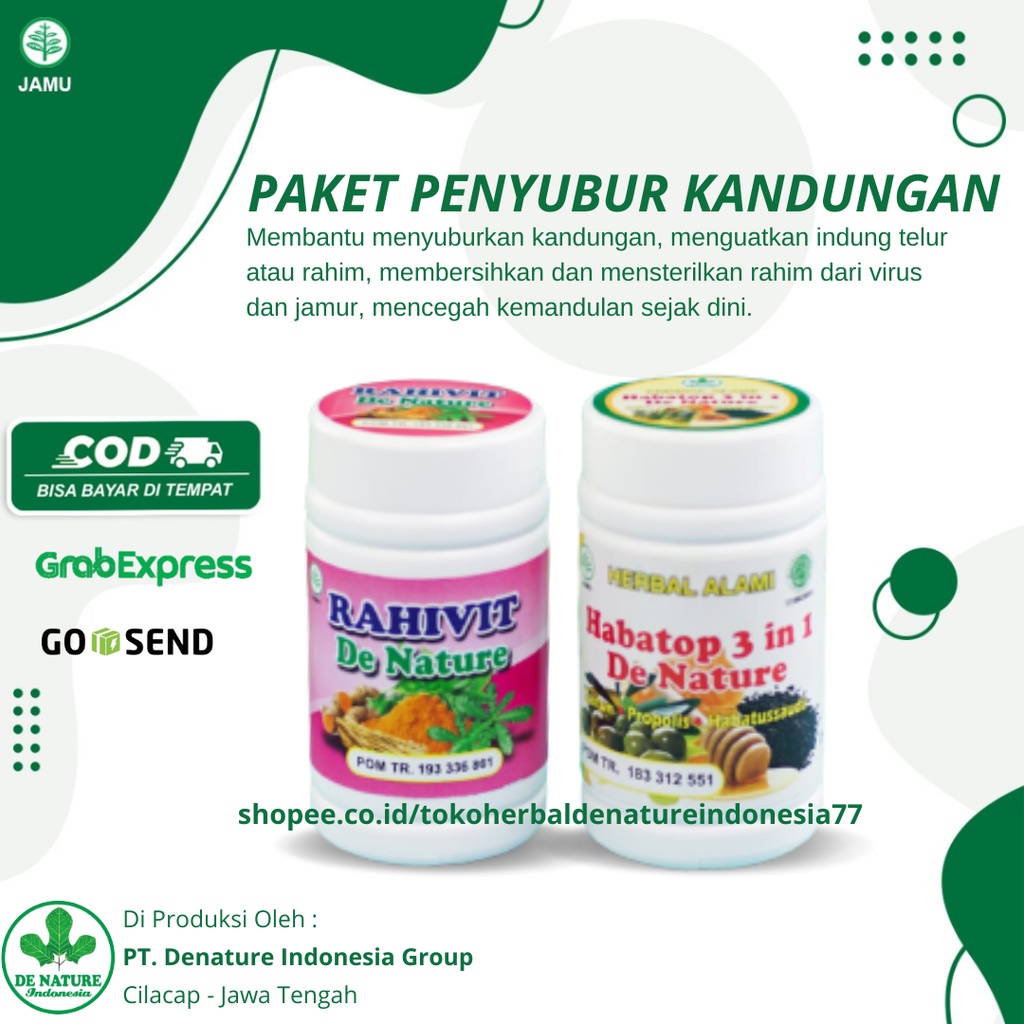 (ORIGINAL) Obat Penyubur Kandungan Wanita - Penguat Janin - Promil Program Hamil Cepat Positif Hamil