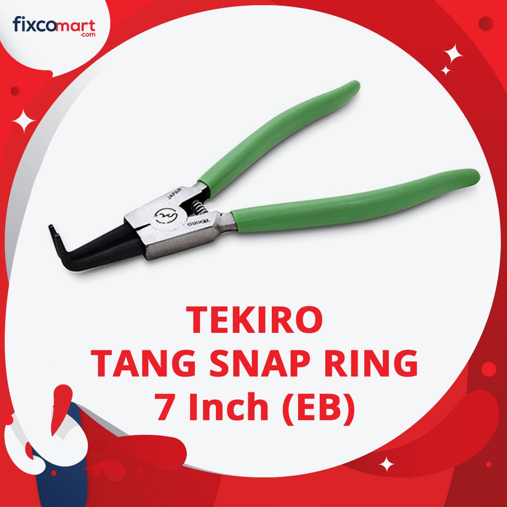 Tekiro Tang Snap Ring Eb 7 Inch / Tekiro Snap Ring Pliers