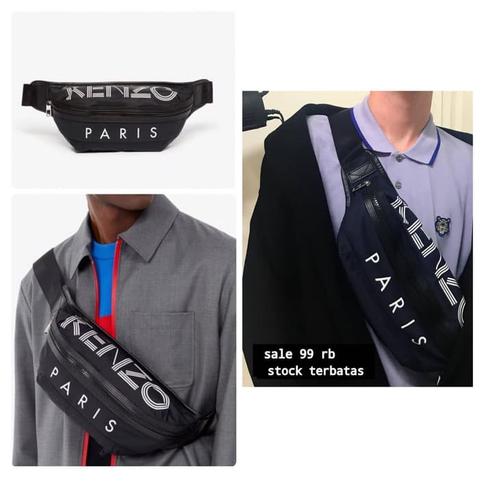 harga waist bag kenzo