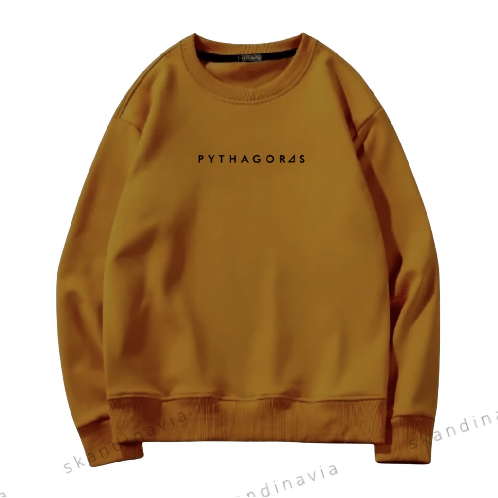 Crewneck Pria Oversize Size XXL Skandinavia Sweater Sweatshirt Crewneck Jumper Unisex Soft Fleece Size S M L XL XXL Skandinavia