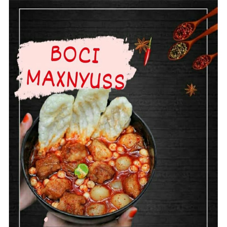 

Baso Aci Kuah Instan / Boci Home Made / Boci Original Murah / Boci Maxnyus