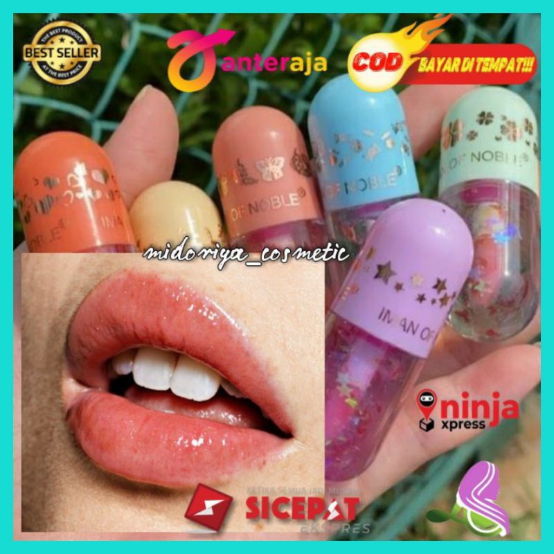 LIP OIL LIPGLOSS LIPBALM LIPTINT LIPTIN LIP GLOSS LIP OIL IMAN OF NOBLE SWEET CANDY MINI PAPAN HARGA