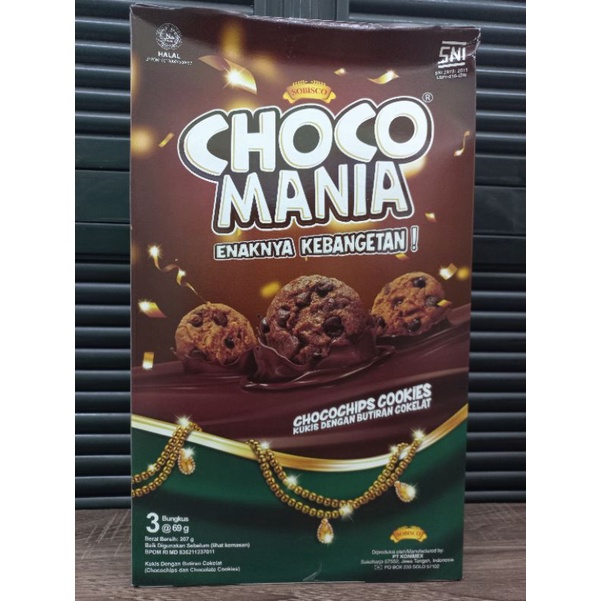 

Choco Mania Chocochips Cookies Gift Pack 270 gram/Cookies/lebaran