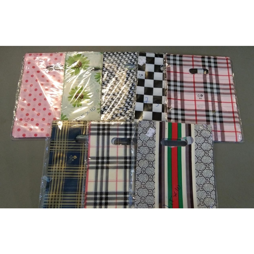 Kantong Motif Packaging - Kantong Motif Olshop Motif - Kantong Plastik