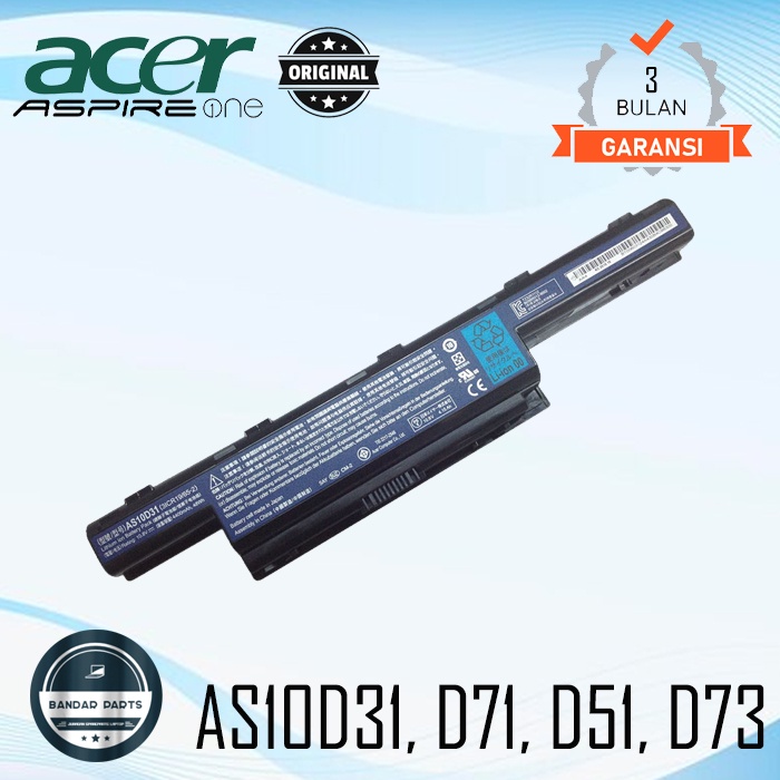 Baterai Laptop Acer Aspire 4741 4738 4752 Original