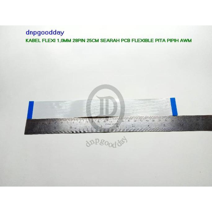 

Kabel Flexi 1,0Mm 28Pin 25Cm Searah Pcb Flexible Pita Pipih Awm Dnpgood11 Ayo Beli