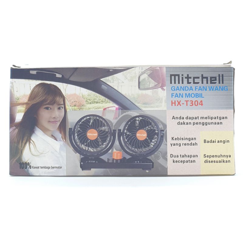 Mitchell HX-T304 24V Fan Mobil / Kipas Mobil / Kipas Angin