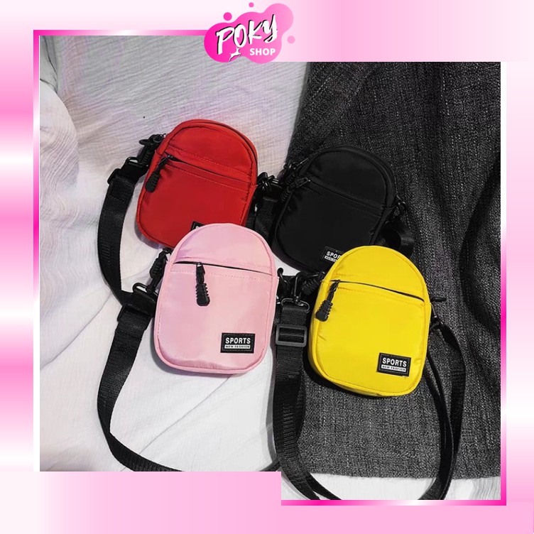 [LOKAL] POKY - Mini Sport Sporty Swag Sling bagTAS Selembang Morymony