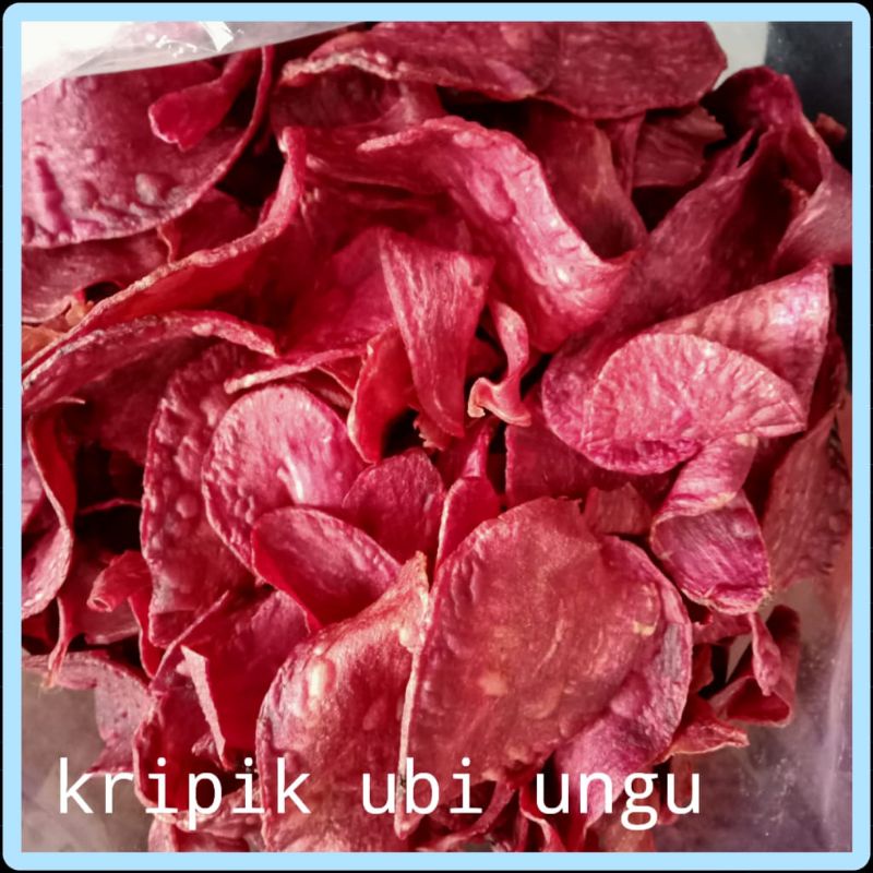 

cemilan kripik ubi ungu