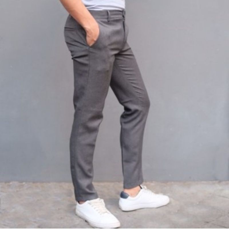 TERMURAH  Celana formal pria slimFit  Celana bahan  celana kantor  PREMIUM