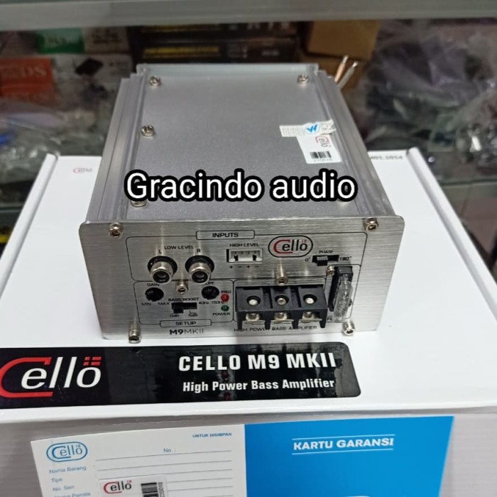 POWER AMPLIFIER MONOBLOK CELLO M9 MKLL