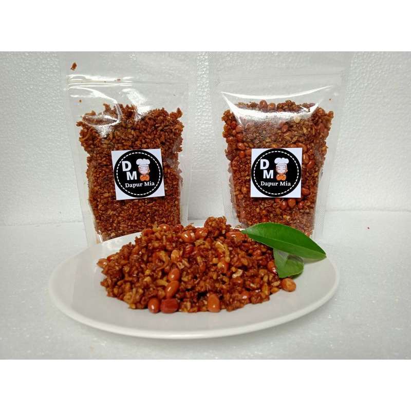 

PROMO (BELI 2 GRATIS 1) 500gr Tempe Kering/Orek Tempe Kering balado pedas manis kering tempe teri kacang balado