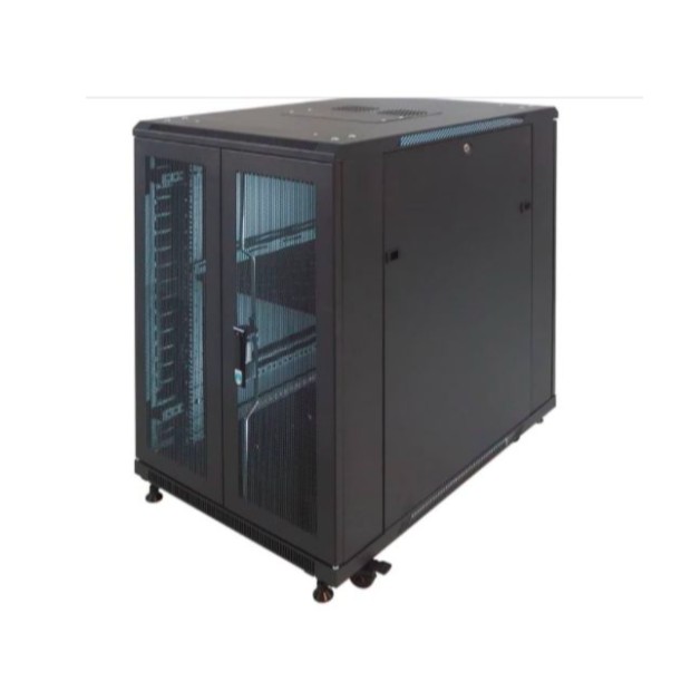 IR9020G - 20U Close Rack Depth 900mm Glass Door 19&quot; - INDORACK