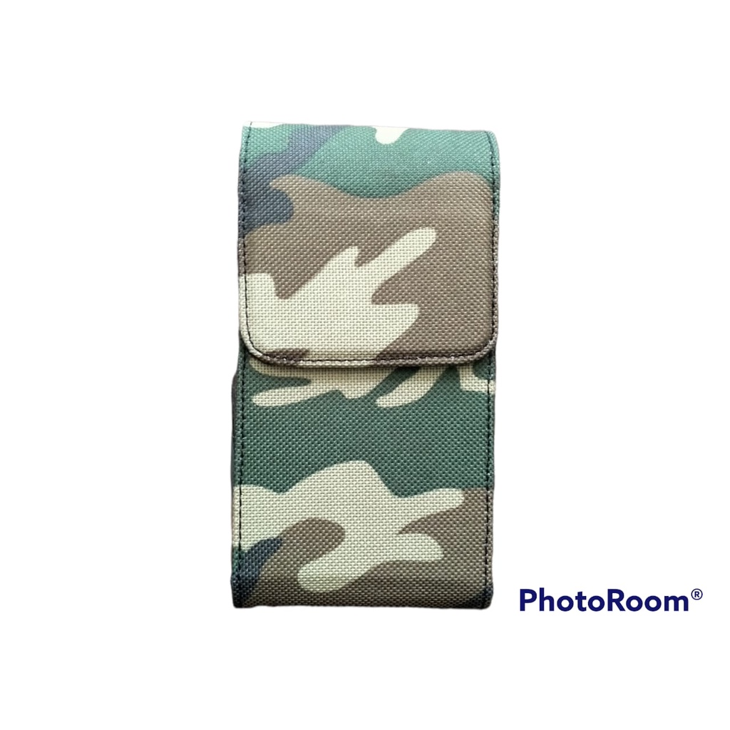 SARUNG DOMPET ARMY 4.5 INCH CASE DOMPET HANDPHONE PINGGANG / TEMPAT HP PINGGANG KULIT